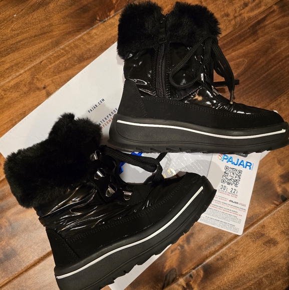 Pajar Tilly Fur Lined Waterproof Boots, Kids 13 - Picture 1 of 9